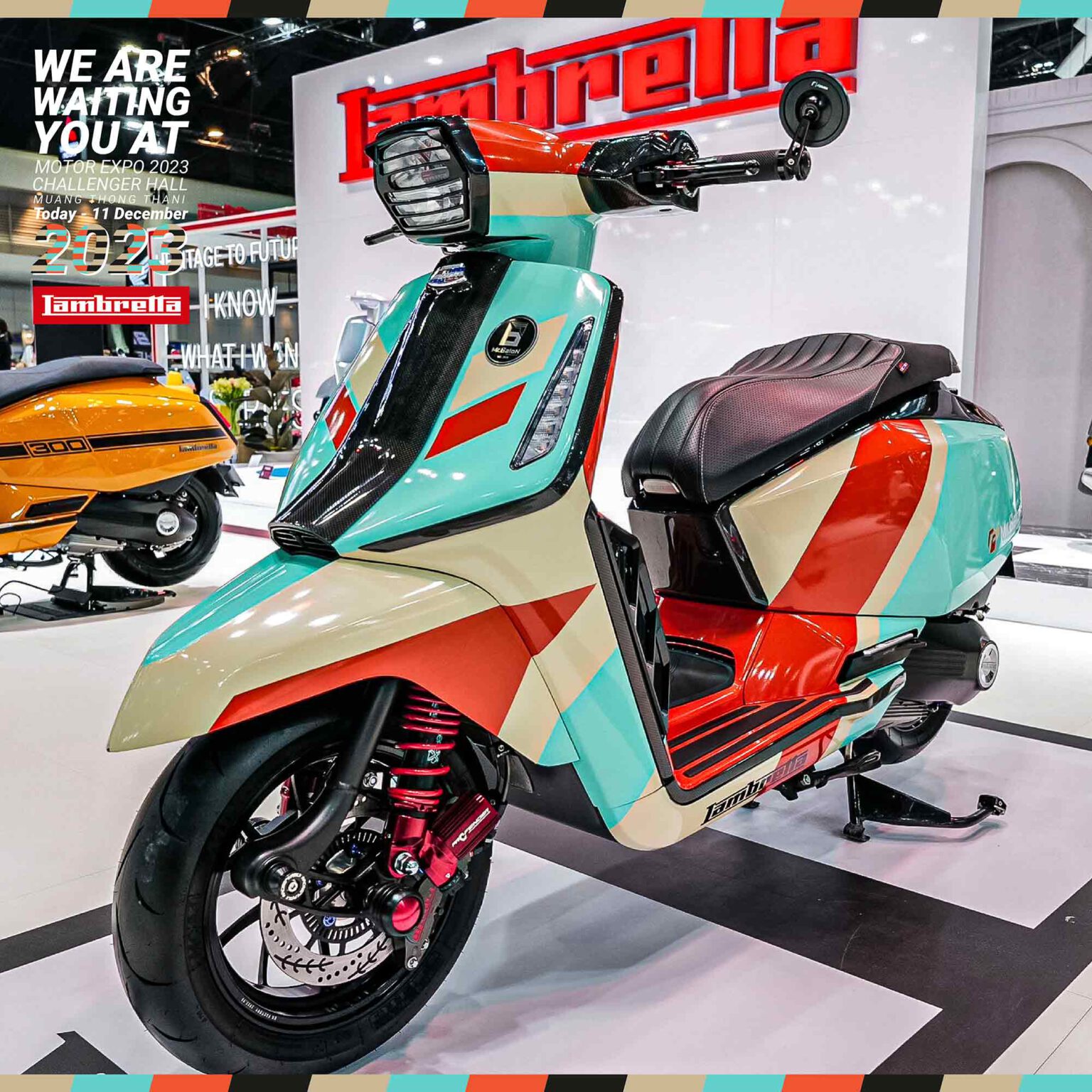 Stilvolle Lambretta X 300 Bilder