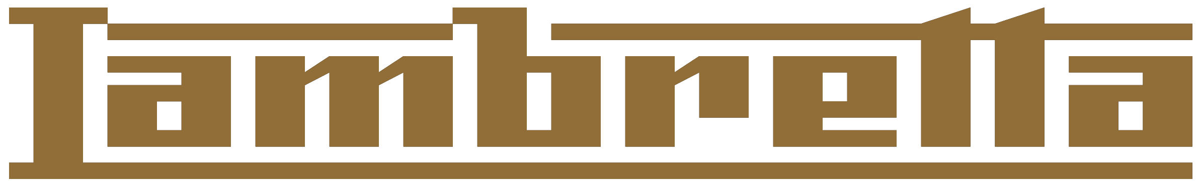lambretta logo gold