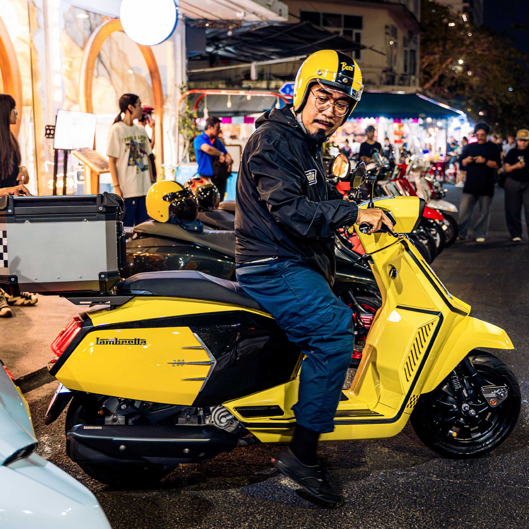 Lambretta Meeting Night Ride Meekhun 2