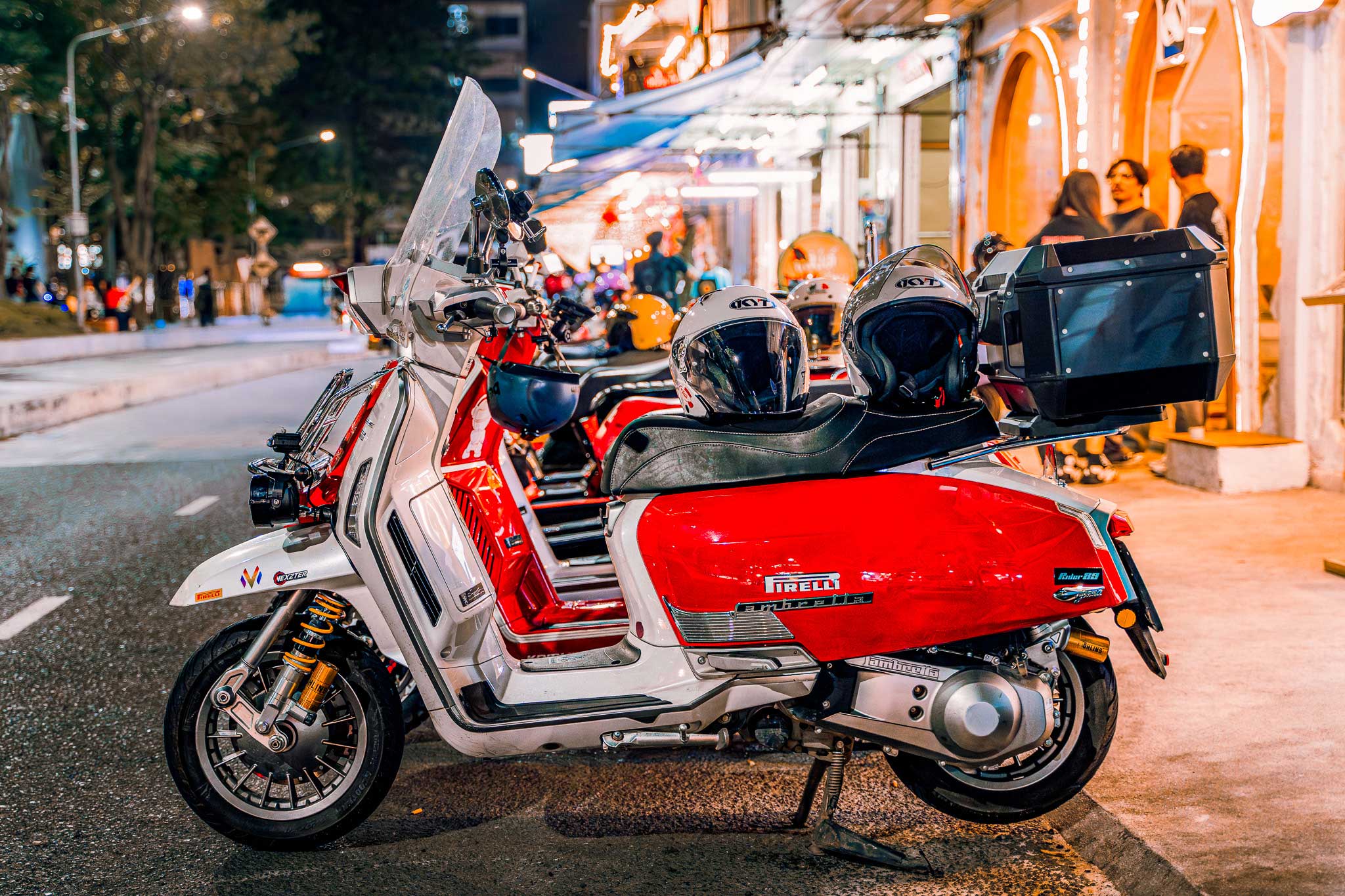 Lambretta Meeting Night Ride Meekhun 9