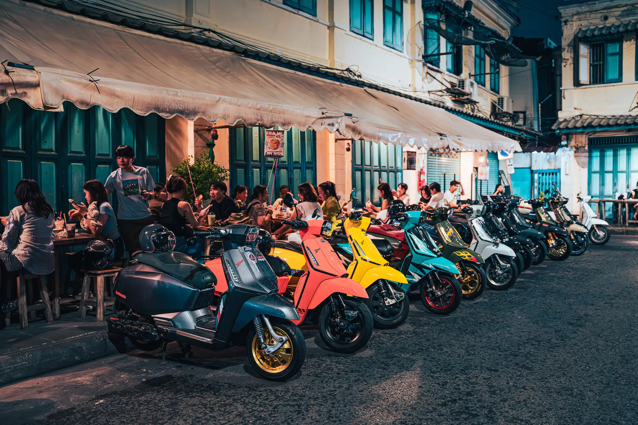 Lambretta meeting kaws