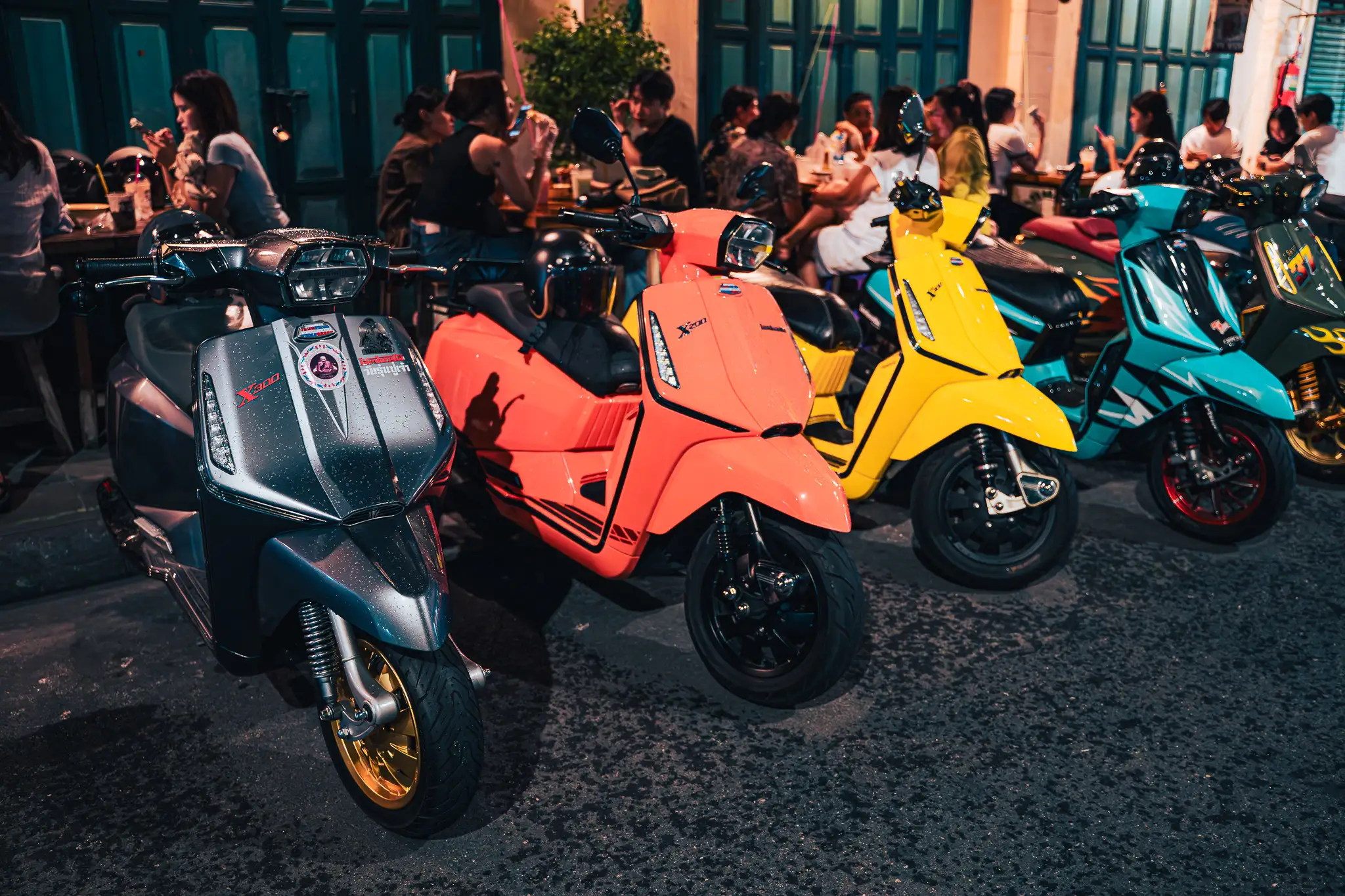 Lambretta meeting kaws
